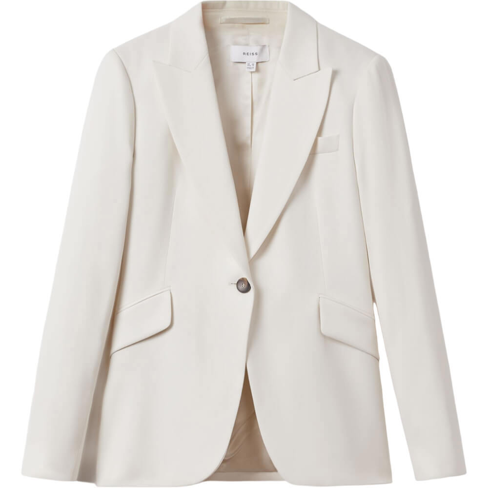 REISS MILLIE Tailored Single Breasted Suit Blazer